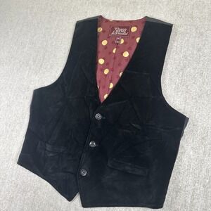 7 for all Mankind Vest Size Medium Cotton Black Classy western